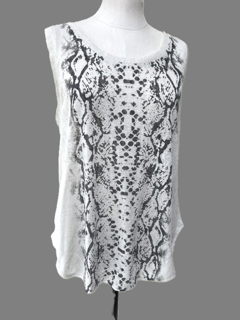 Wassio Snakeskin Print Top (XL)